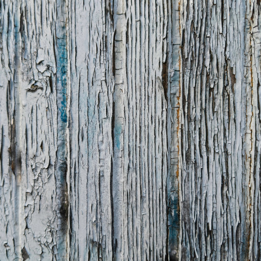 the beauty of aged paint on wooden facades, built in 1952 in Osiedle Przyjaźń, Bemowo, Warsaw (housings for Soviet workers of the “Pałac Kultury”)